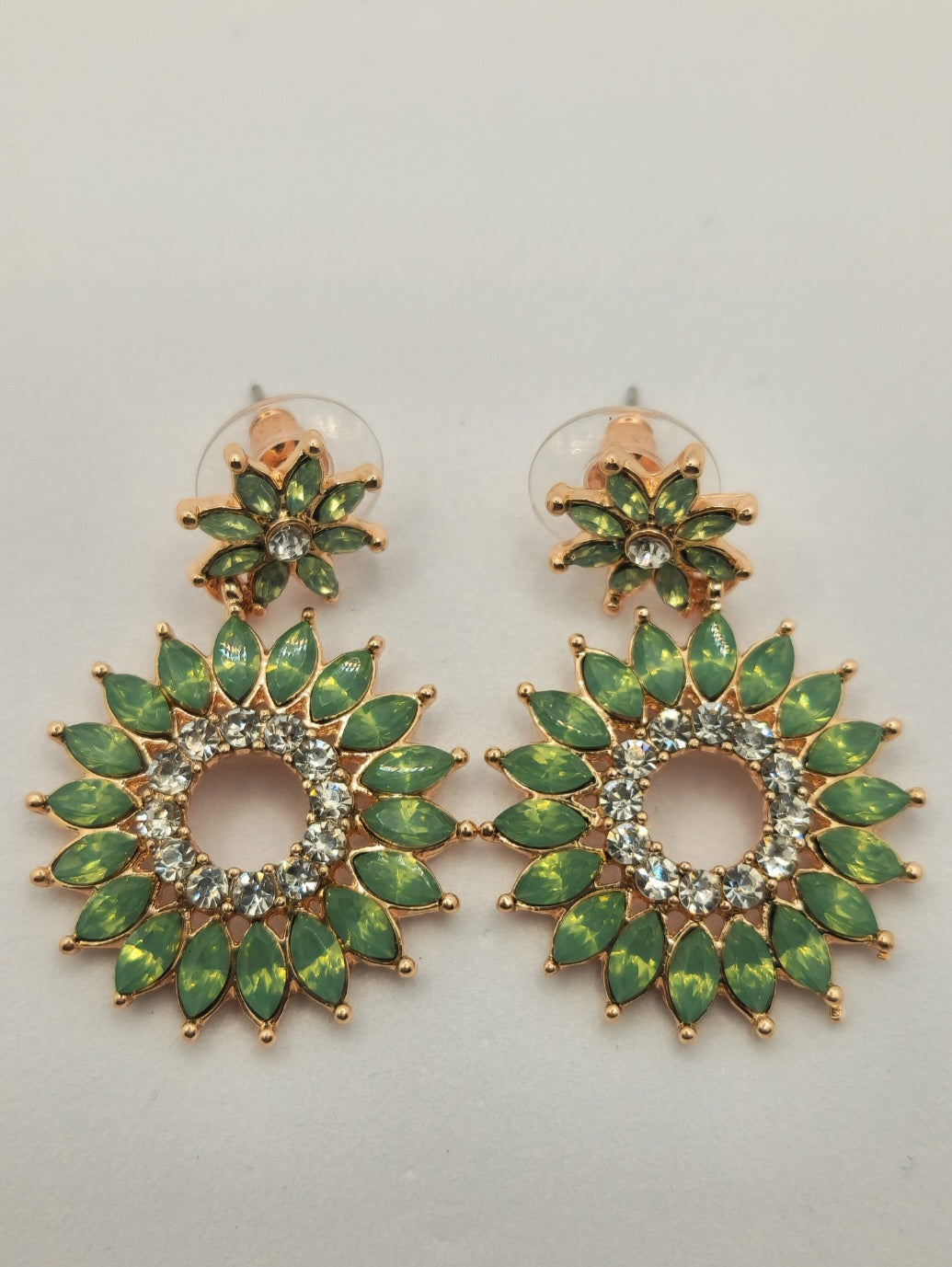 Seeing Green Earrings